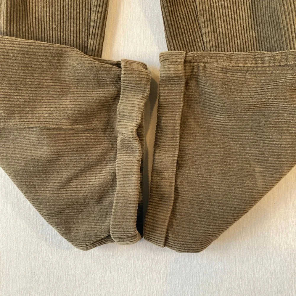 VTG Polo Ralph Lauren Andrew Pant CORDUROY Men 36x34 (Fit 33x28) Brown Preppy